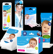 BRUSH-BABY - produkty do higieny jamy ustnej dla najmłodszych
